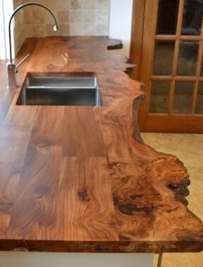 Magnifico piano cucina in legno