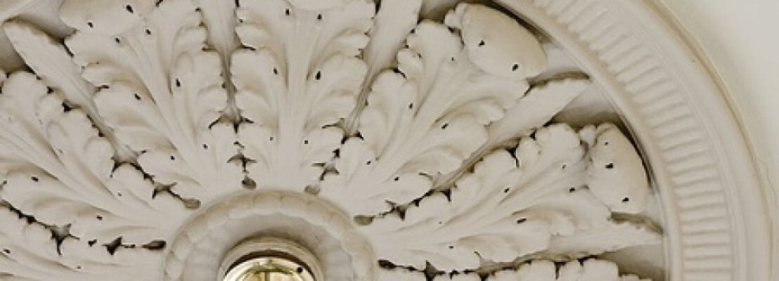 Foto rosone sul soffitto