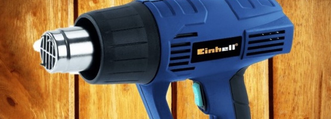 Una pistola ad aria calda Einhell