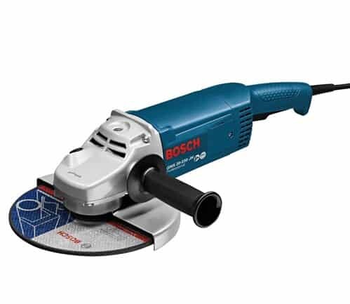 Smerigliatrice Angolare 900W,HERZO 125 Mm Con Spazzola Di Carbone Con Chiaveper Taglio Di Smeriglia 157277s