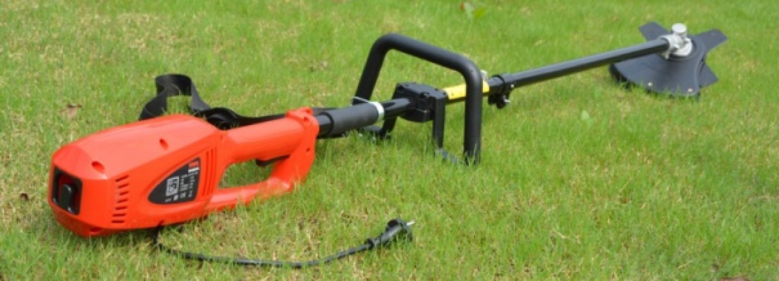 Un modello di decespugliatore da giardino.