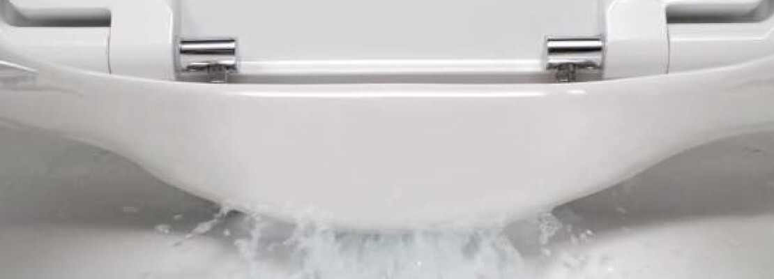 toilette con doccino intimo con funzione bidet sedile Softclose removibile e rivestimento doccino//WC Shattaf WC Taharet senza brida con rubinetteria