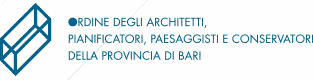 Logo Ordine degli Architetti, Pianificatori, Paesaggisti e Conservatori della Provincia di Bari