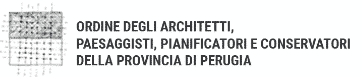 Logo Ordine degli Architetti della Provincia di Perugia