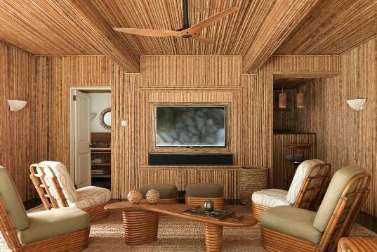 Come arredare con il bambù? Ecco una casa completamente arredata con questo legno.