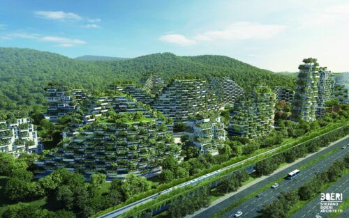 Liuzhou Forest City: L'architettura sostenibile incontra la natura