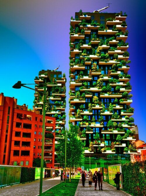 Bosco Verticale a Milano, capolavoro di architettura sostenibile progettato da Stefano Boeri