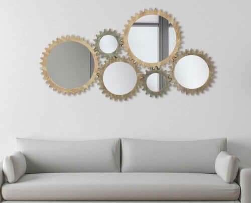 Specchio da parete: un tocco di stile e luminosità nel tuo salotto