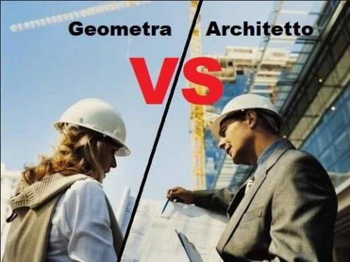 Confronto professionale: Geometra contro Architetto