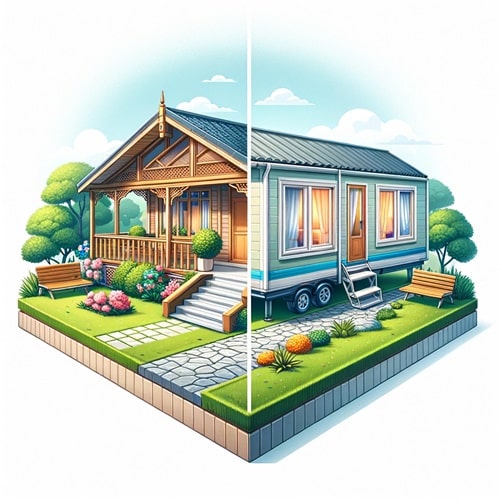 Distinzione bungalow e casa mobile
