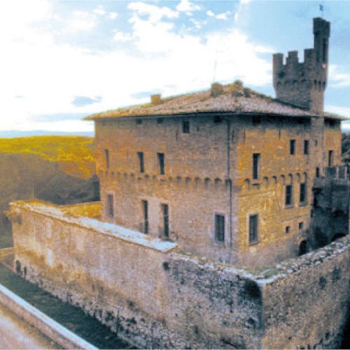 Castello di Bibbiano, nel comune di Buonconvento