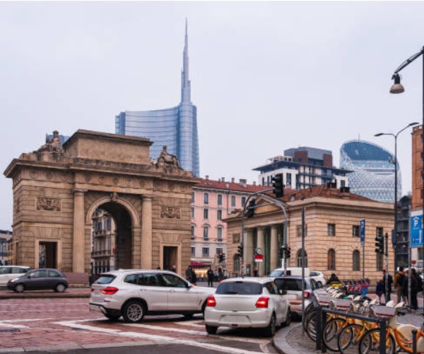 La zona di Porta Romana a Milano trasformata dal Villaggio Olimpico.