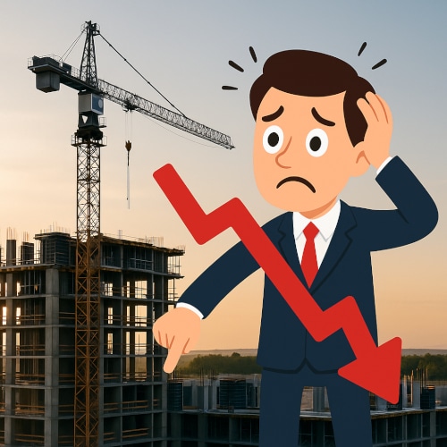Indice fiducia costruzioni in calo e portafoglio cantieri in crescita - Istat agosto 2025