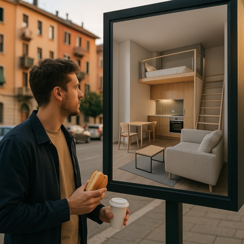 La casa costa come un panino e un caffè al giorno: dove sta il trucco?