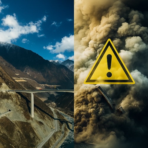 Nuovo ponte crolla in Cina [VIDEO]: e se accadesse sullo Stretto?