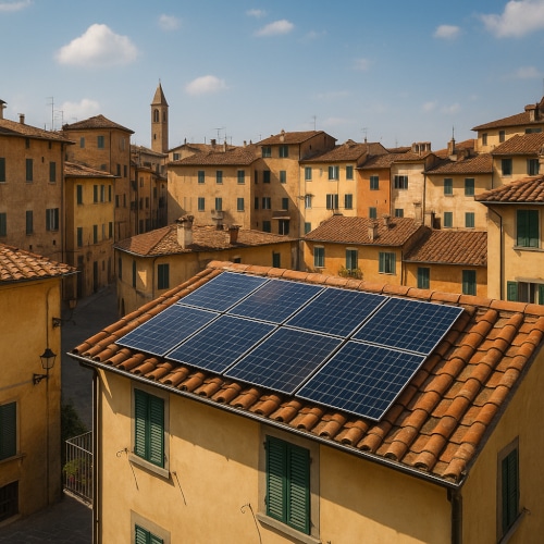 Fotovoltaico in centro storico: da oggi la Soprintendenza non può più dirti no