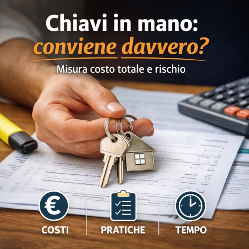 Conviene davvero ristrutturare casa chiavi in mano? Come misurare costi lavori, pratiche e tempo.