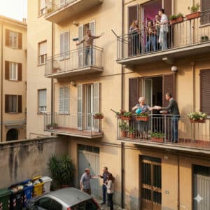 Fotografia degli italiani in condominio: 6 milioni di liti, ma anche tanto mutuo soccorso.