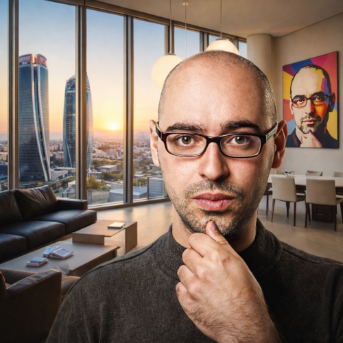 Altro che nerd in monolocale: il re dei tutorial ha un duplex da 450 mq nella Milano più in