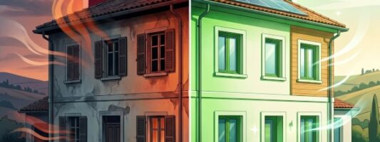 Confronto valore casa classe G o classe A con nuova APE europea in vigore dal 29 maggio 2026.