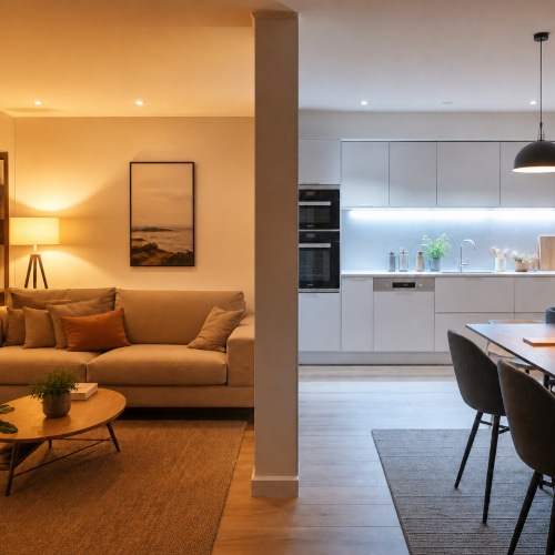Come scegliere tra luce calda e luce fredda in casa: guida pratica alla soluzioni nei diversi ambienti domestici.