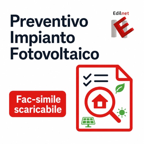 Immagine di copertina per preventivo modello per progettare e installare un sistema fotovoltaico domestico e non solo.