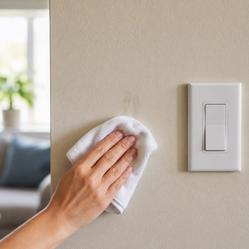 Come pulire un muro di casa senza lasciare segni o togliere la vernice.