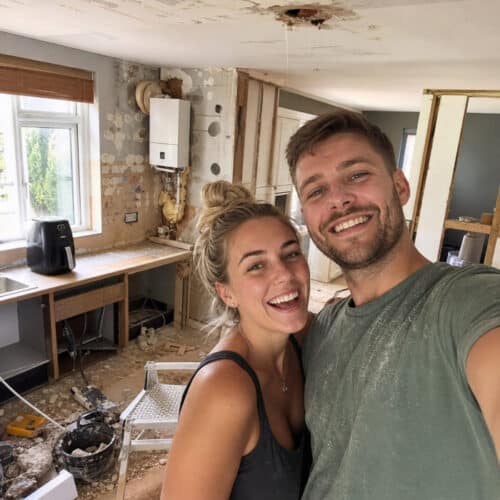 Copiano TikTok per ristrutturare casa: ora sono senza cucina e con 30.000 sterline in meno