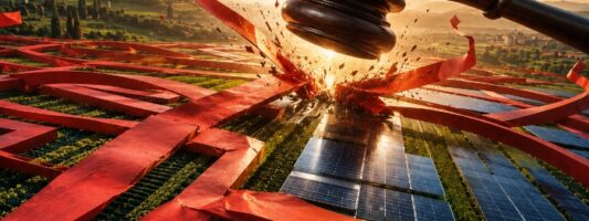 Fotovoltaico agricolo a terra e vincoli autorizzativi: la sentenza del Consiglio di Stato chiarisce quando l’iter non deve ripartire.