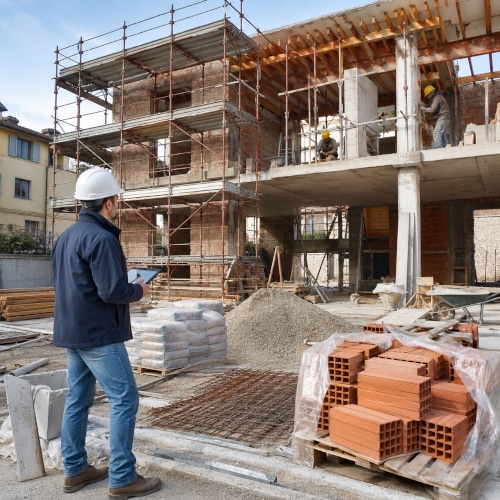 Cosa copre la polizza assicurazione cantiere tra opere materiali e rischi di cantiere.
