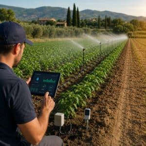 I sistemi di irrigazione smart arrivano nei campi e nelle coltivazioni in Trentino ed Emilia Romagna.