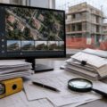 Controlli sui bonus casa con immagini satellitari di Google Maps, pratiche edilizie e documenti di cantiere.