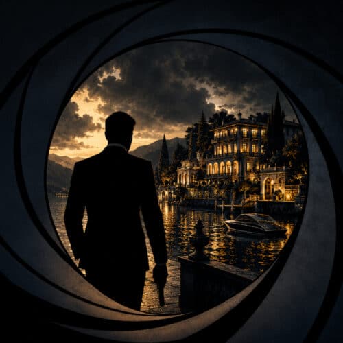In vendita a 1,45 milioni il set sul Lago di Como di Bond: James Bond