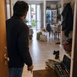 Truffa affitto casa: proprietario torna nell’appartamento affidato per i lavori e scopre che qualcuno ci vive già.