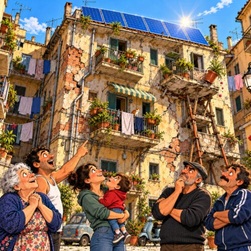 Pannelli solari gratis e fotovoltaico per le case popolari? Roma e Lombardia contro il caro energia