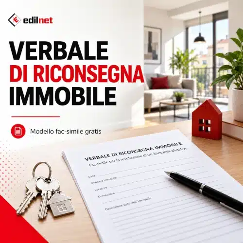 Modello di esempio per verbale riconsegna immobile dopo affitto